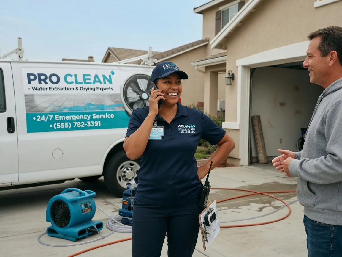 Water Extraction & Drying Huron, CA FAQs